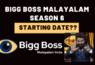 Bigg Boss 6 Malayalam starting date